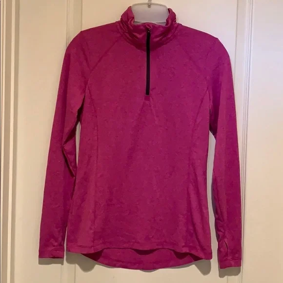 XS Women’s Semi-Fitted Danskin long sleeved cold weather top gym - Picture 1 of 8